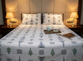 Tree Peacock Jaipuri Block Print Cotton Bedsheet | Hand Block Printed Double Bedsheet – AthSVi Alayam